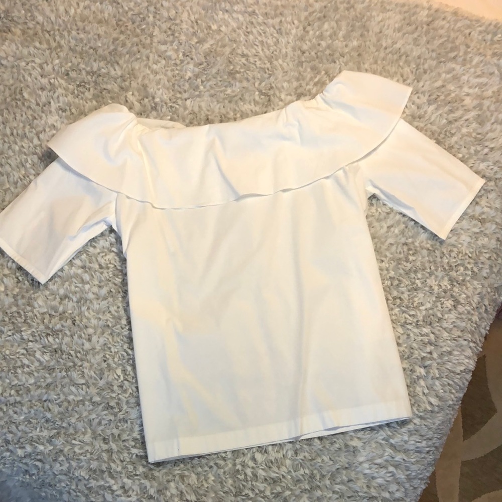 White summer shirt